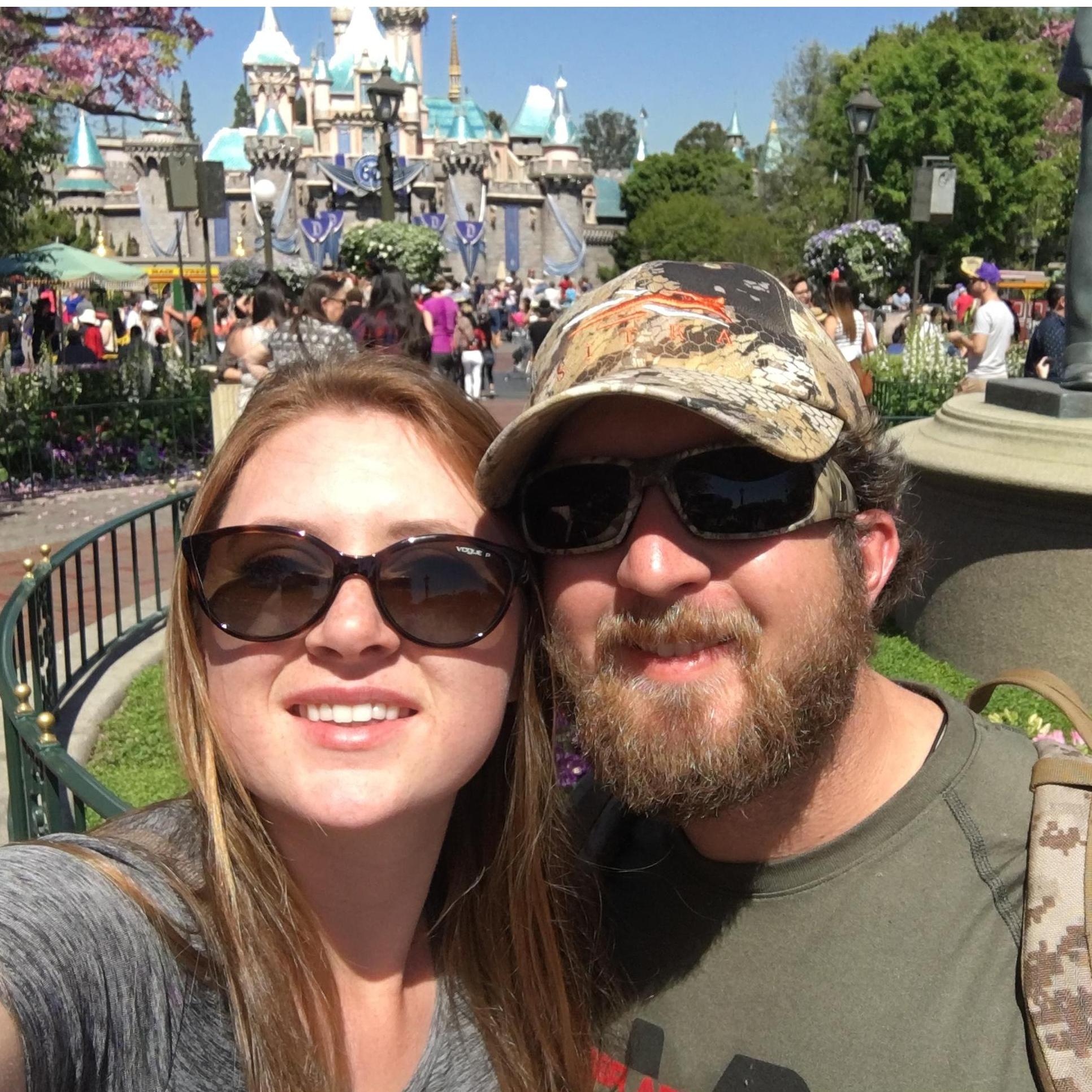 Our first trip together to Disneyland!