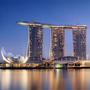 Buy us dinner at the Marina Bay Sands in Singapore!