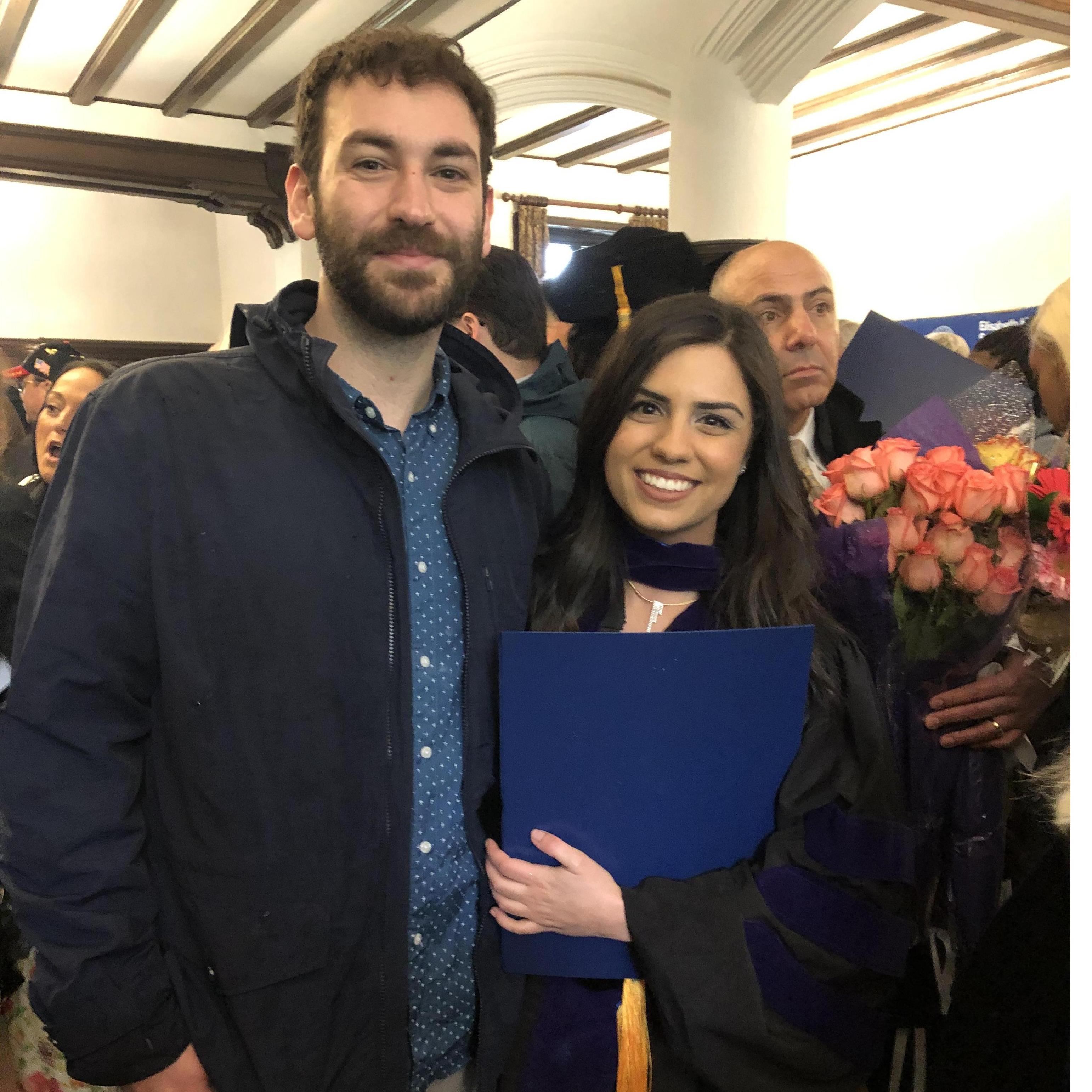 Danielle's law school graduation in 2019!