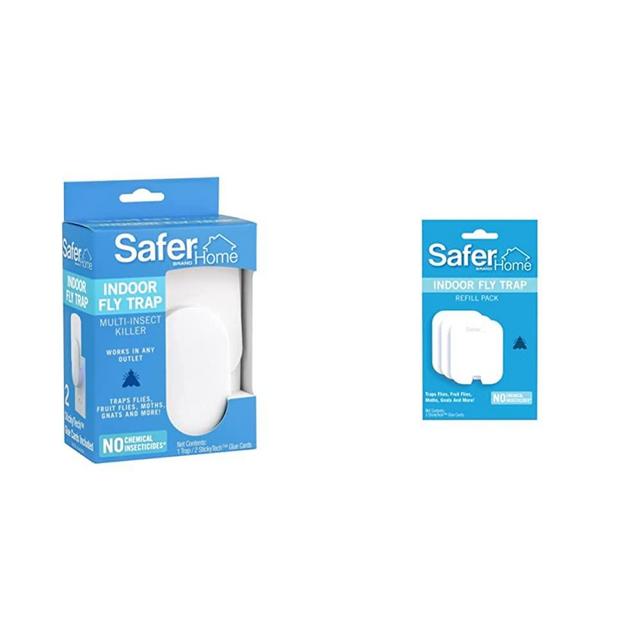 Safer Home Indoor Fly Trap White. Multi Insect Killer. New
