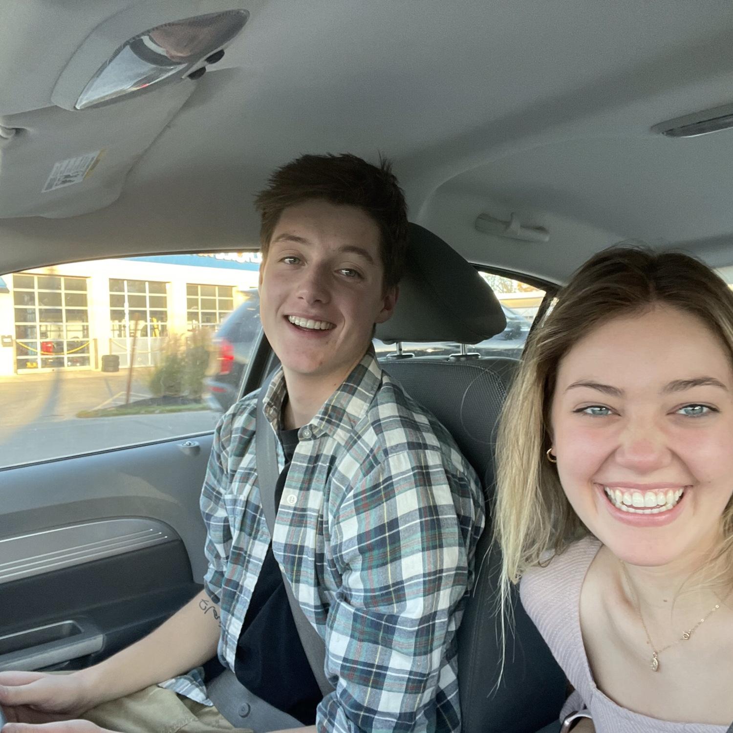 Our first date was mass and breakfast and that is still one of our favorite ways to spend time together! -Avery