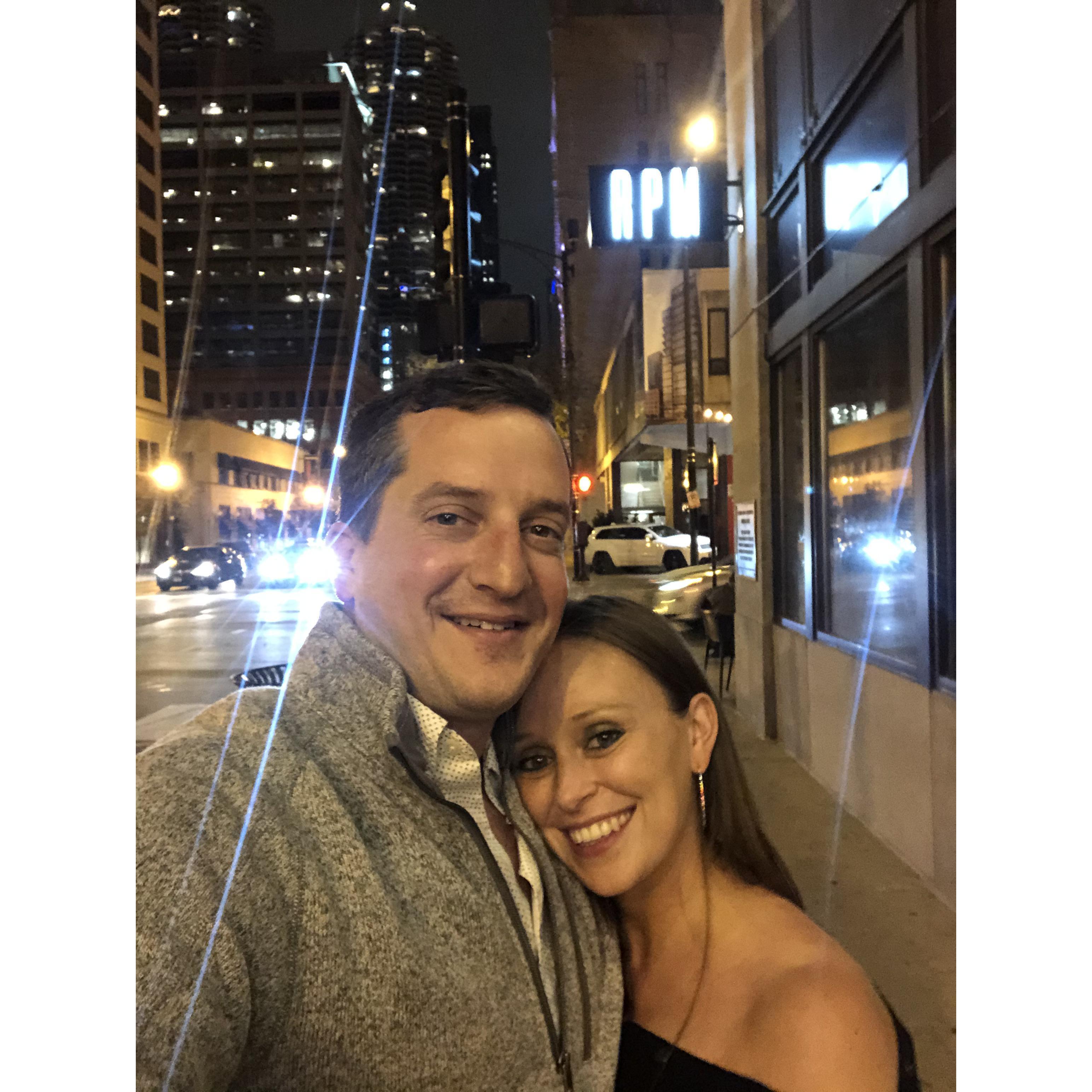 First trip to Chicago together!