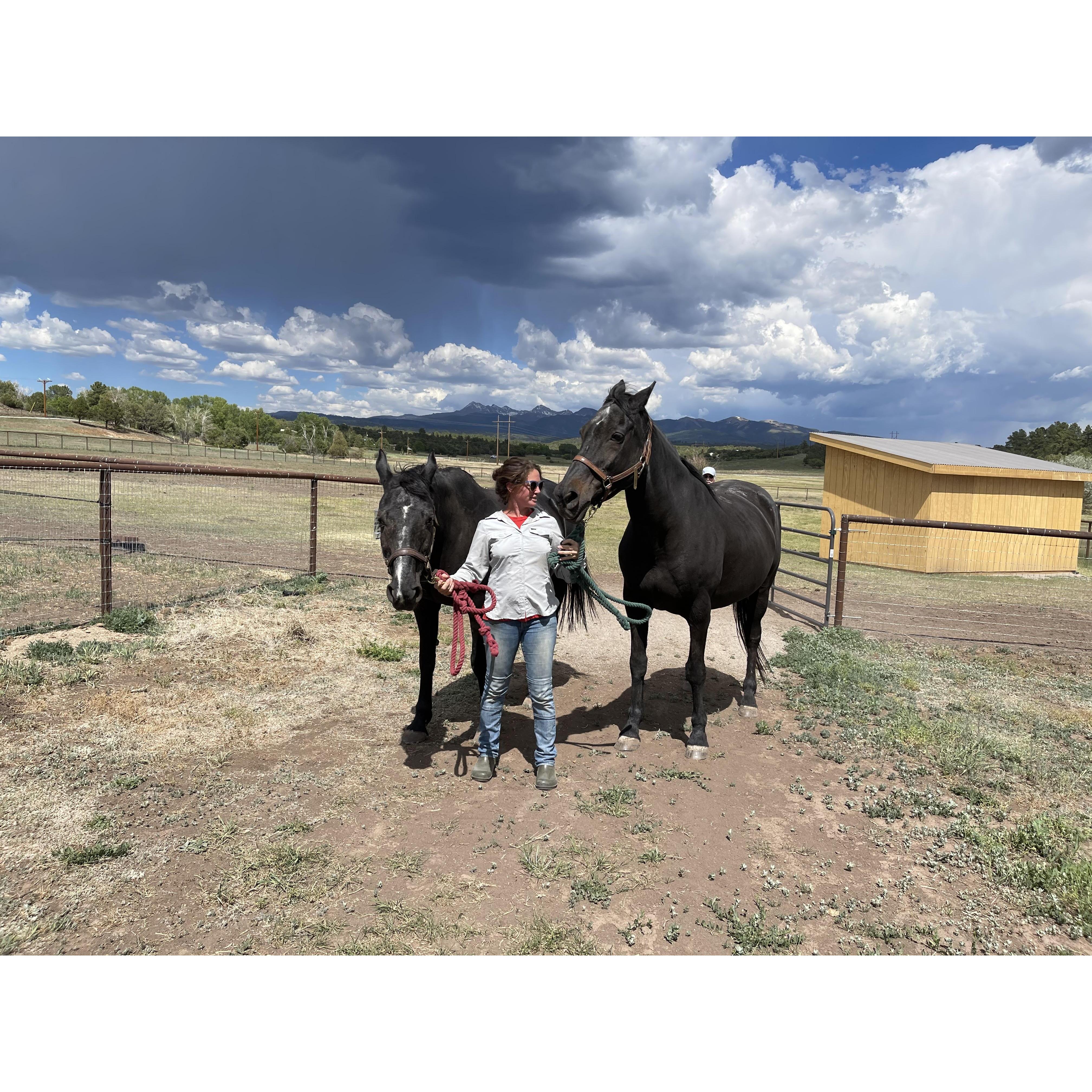 Kally & Jack arrive at the ranch! (March 2021)