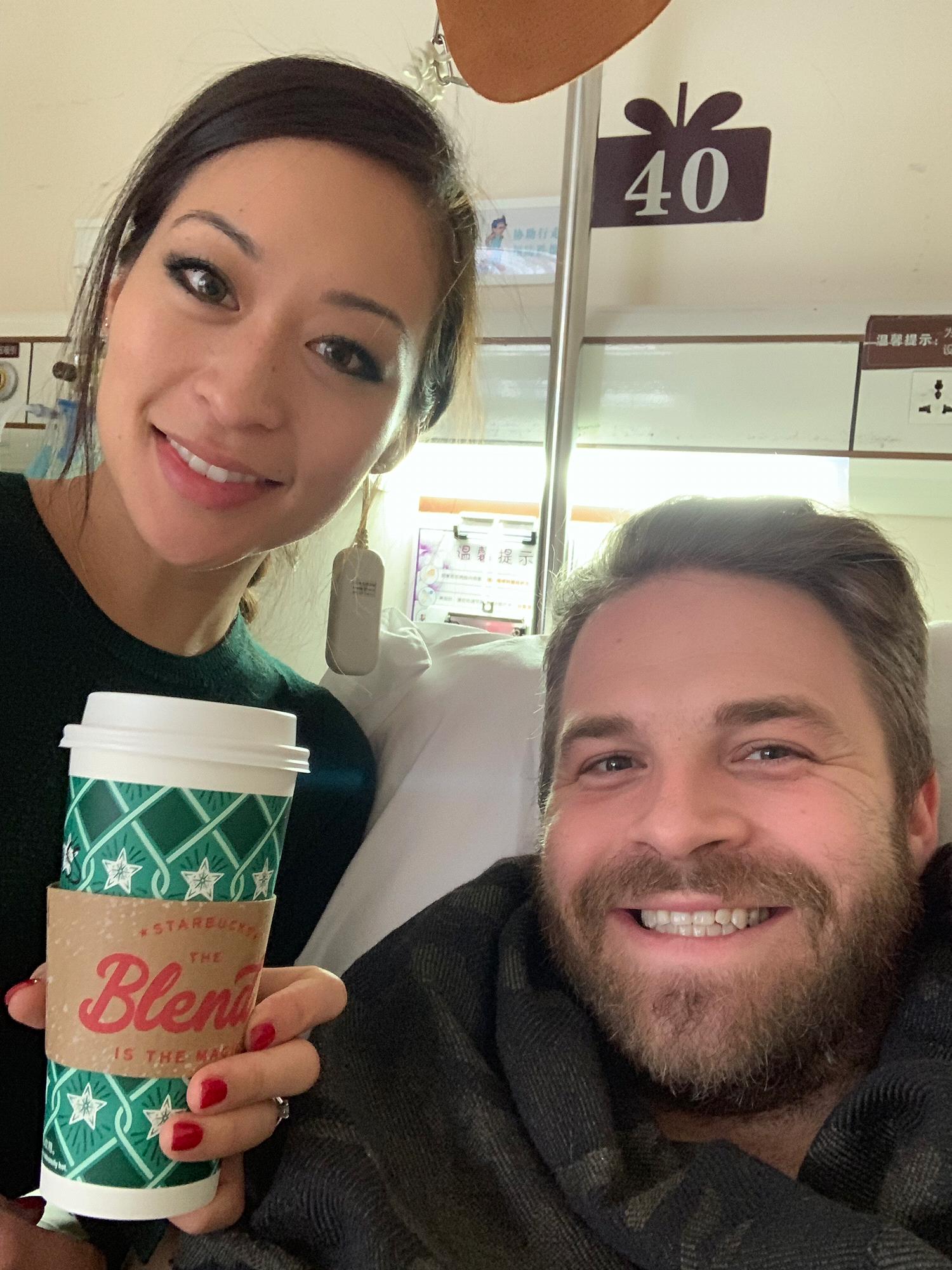 Got to spend Christmas in a hospital in China. We'lll never forget it.