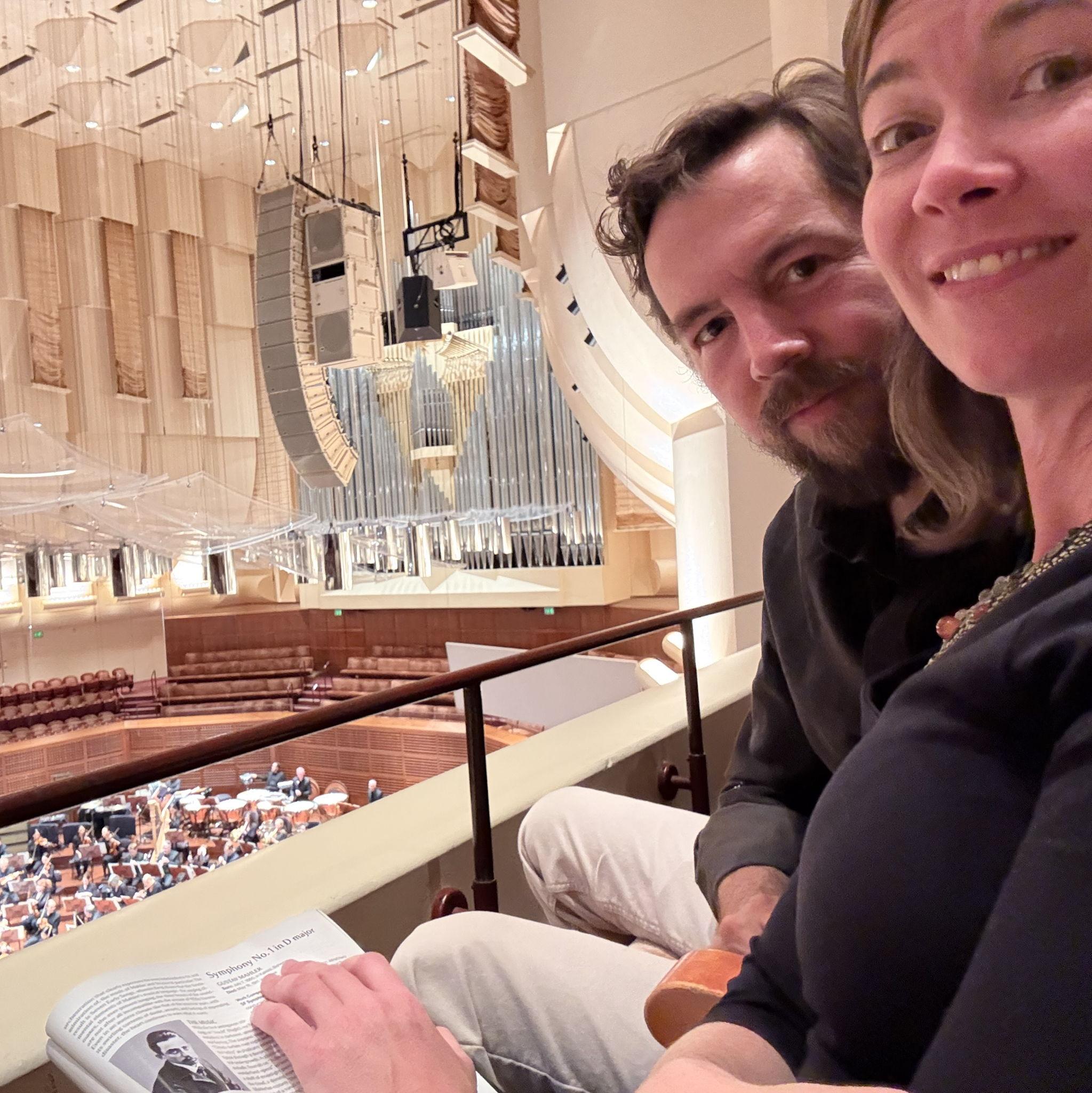 At the San Francisco Symphony!