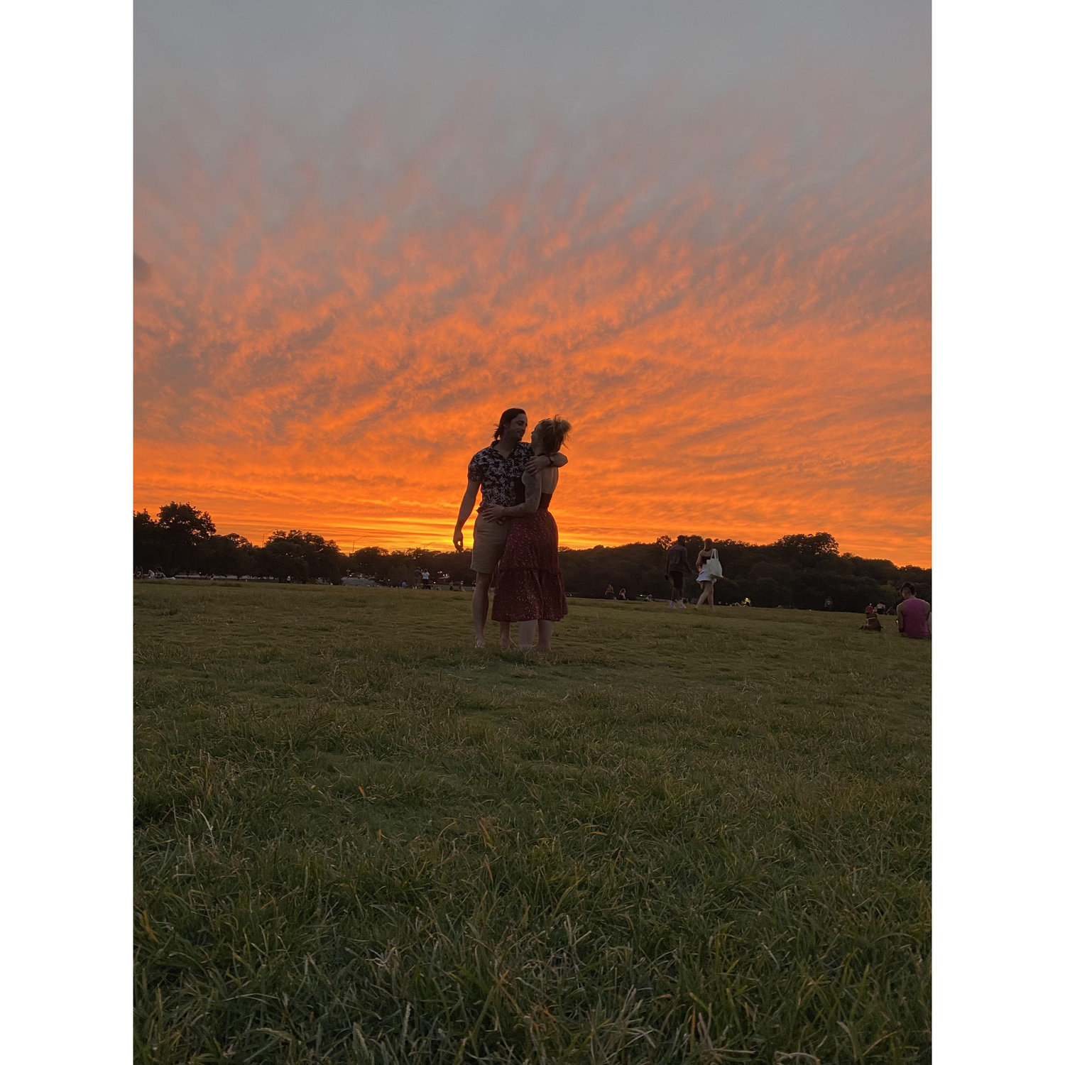 A beautiful sunset in ATX - 2021