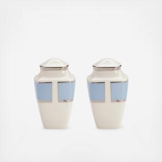 Blue Frost Salt & Pepper Shakers