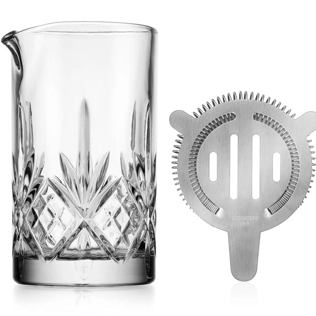 Dublin Mixing Pitcher and Strainer Set
