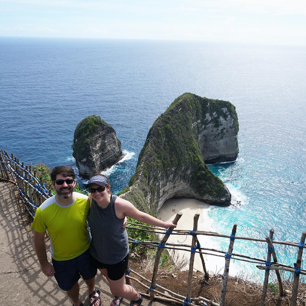 Traveling in Bali, Indonesia.