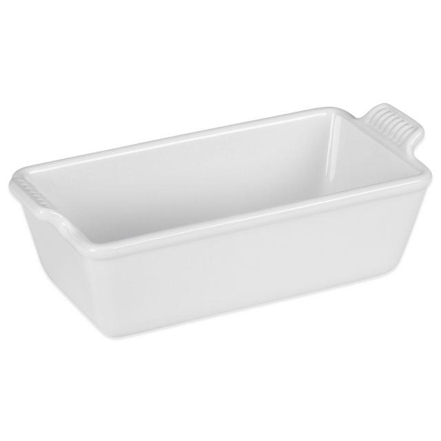 Le Creuset® 1.5 qt. Heritage Loaf Pan in White