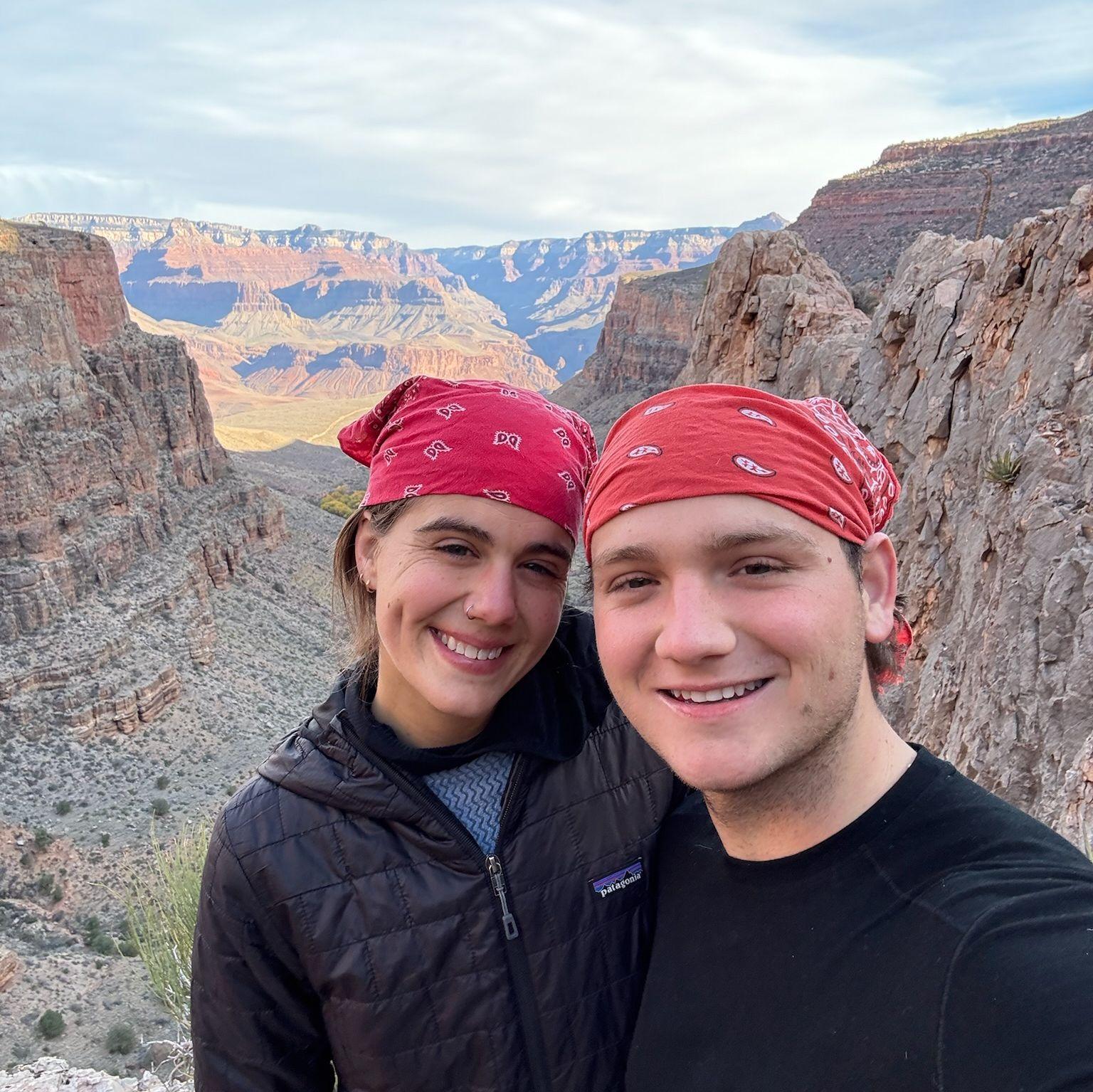 We hiked the grand canyon - Hermit Loop! Our biggest adventure so far.