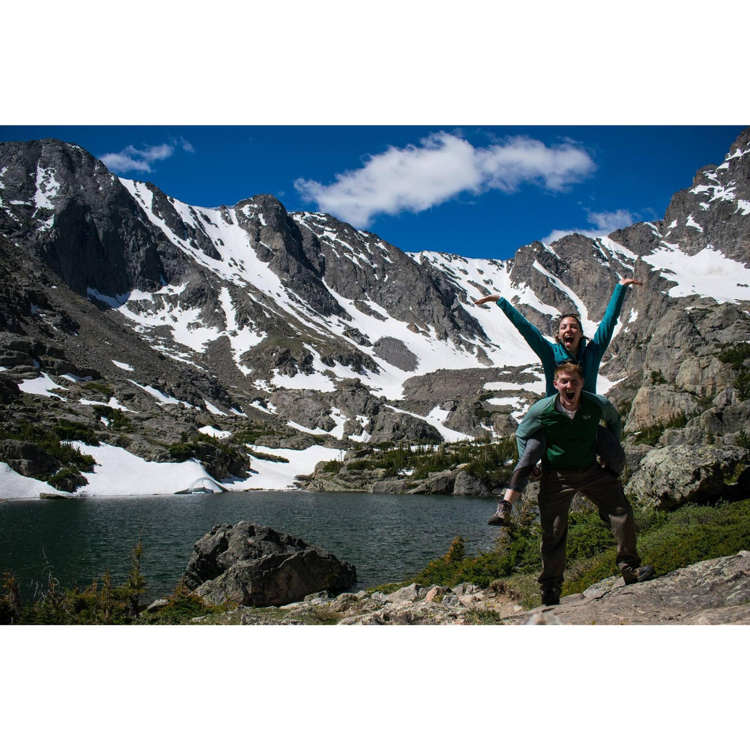 Sky Pond in Rocky Mountain National Park, CO