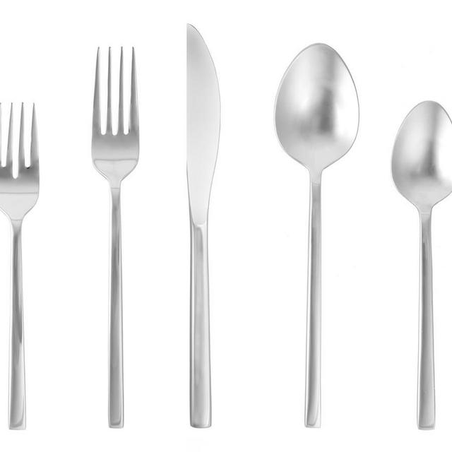 Fortessa Arezzo Flatware, Set of 5 - Stainless Steel