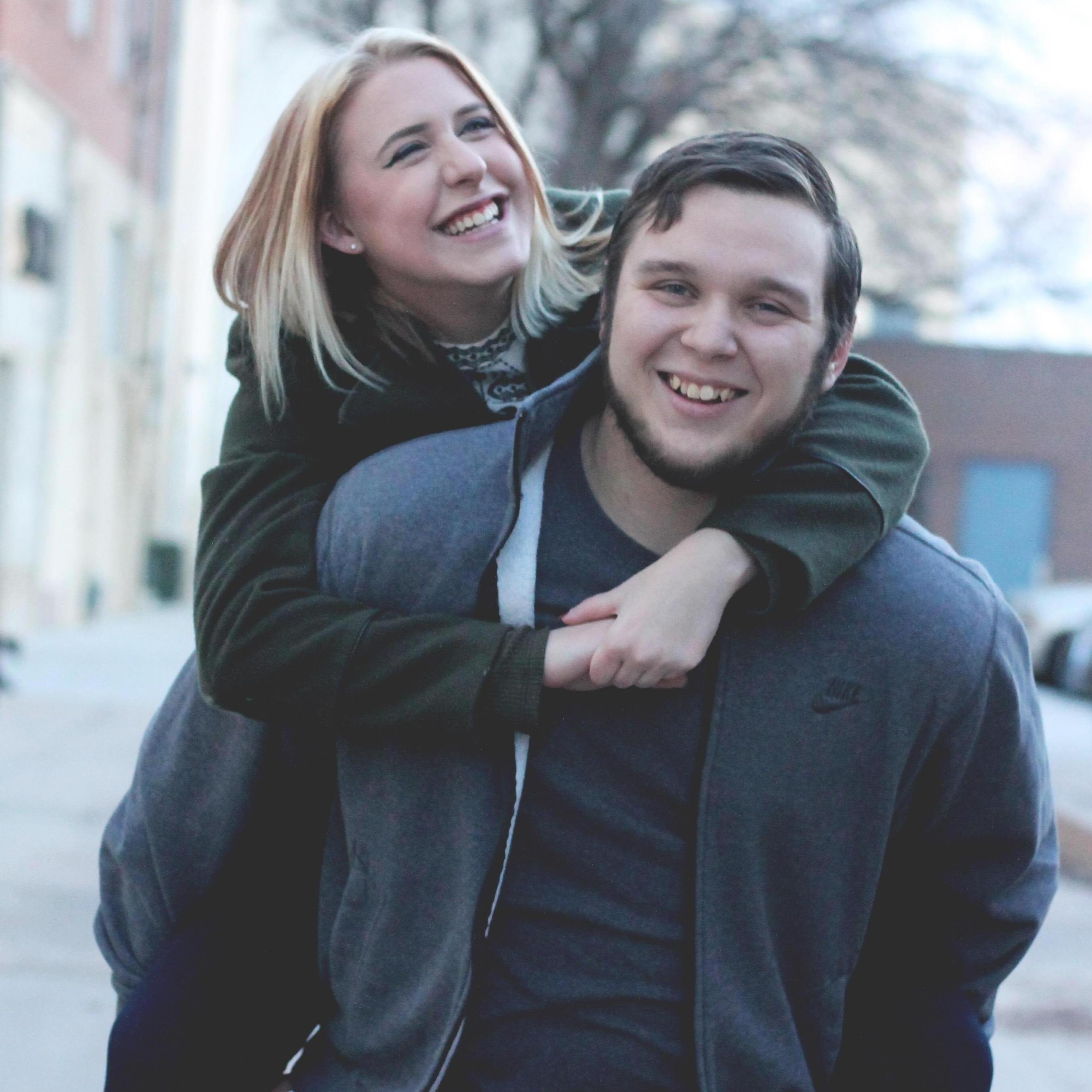 2017: Having photographer friends means cute photos!