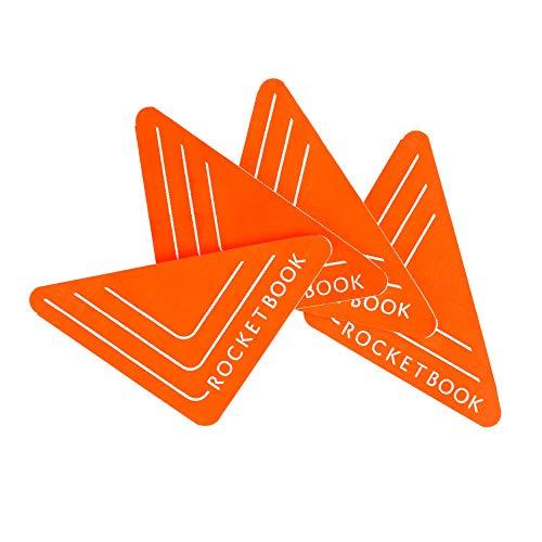 Rocketbook Beacons - Digitize Your Whiteboard - Reusable Stickers to Upload Your Whiteboard Notes to The Cloud with Carrying Case (1 Pack)