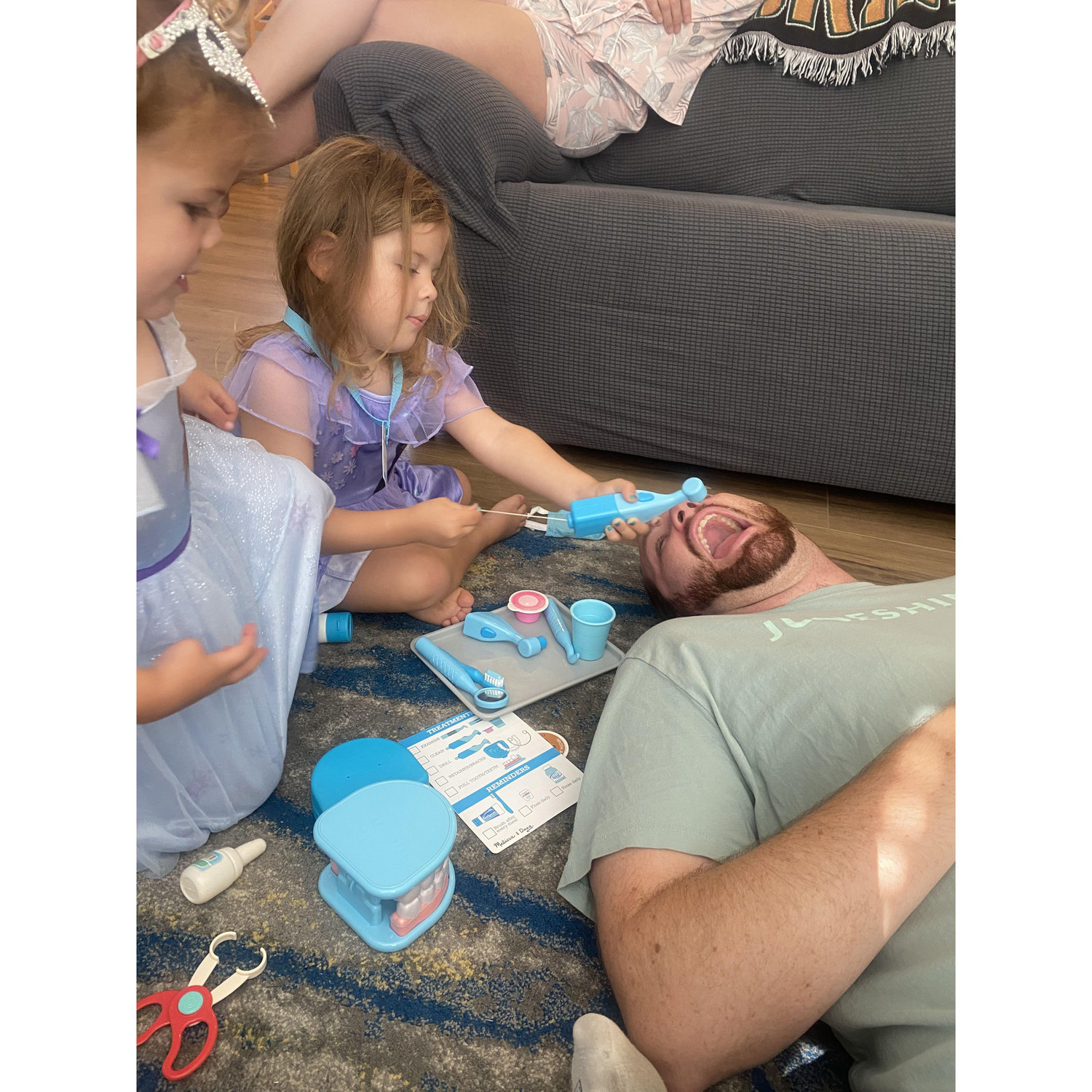 Dentist Aubry and Lily