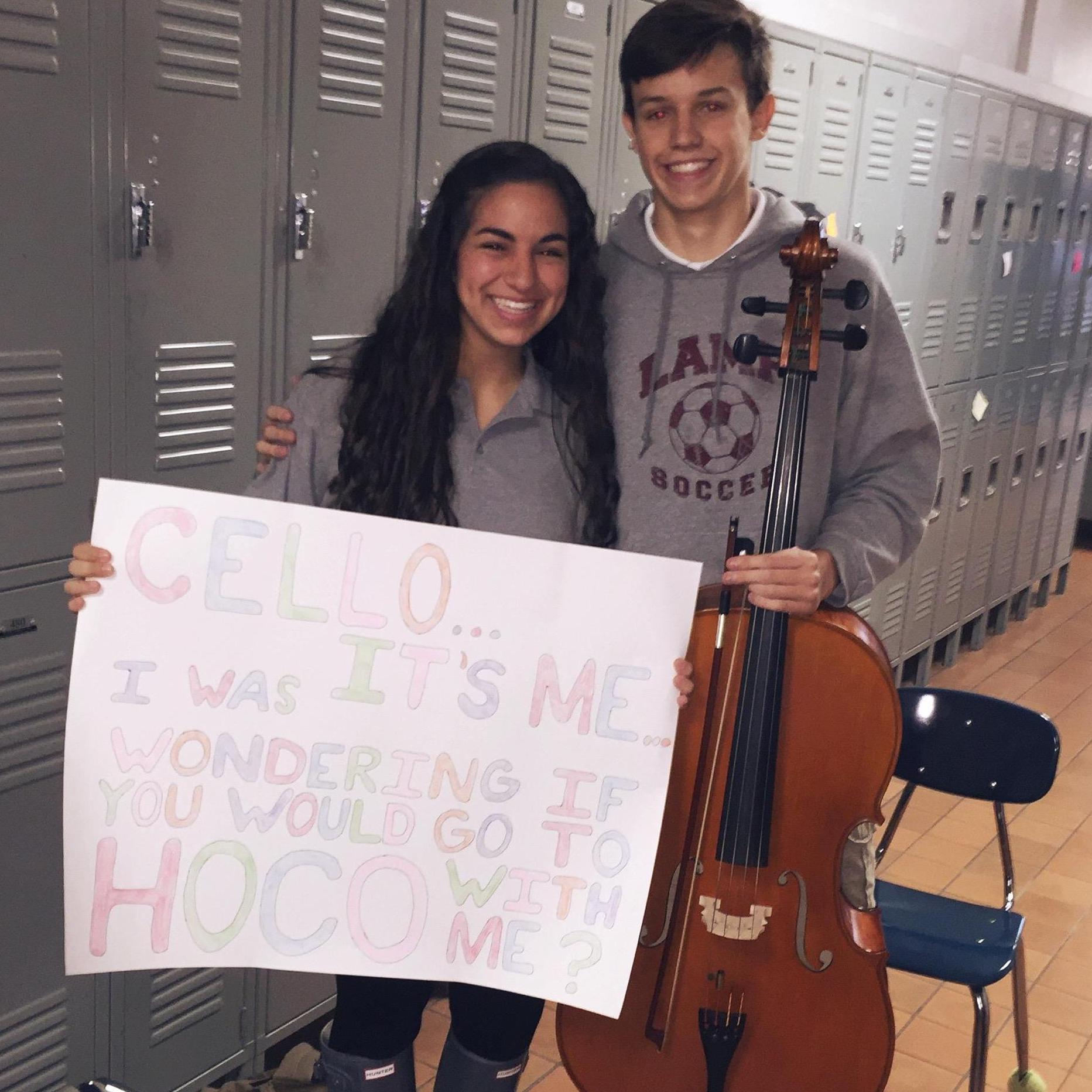 When he asked me to our first homecoming!