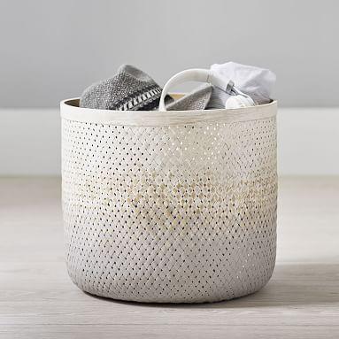 Gray Ombre Woven Catchall