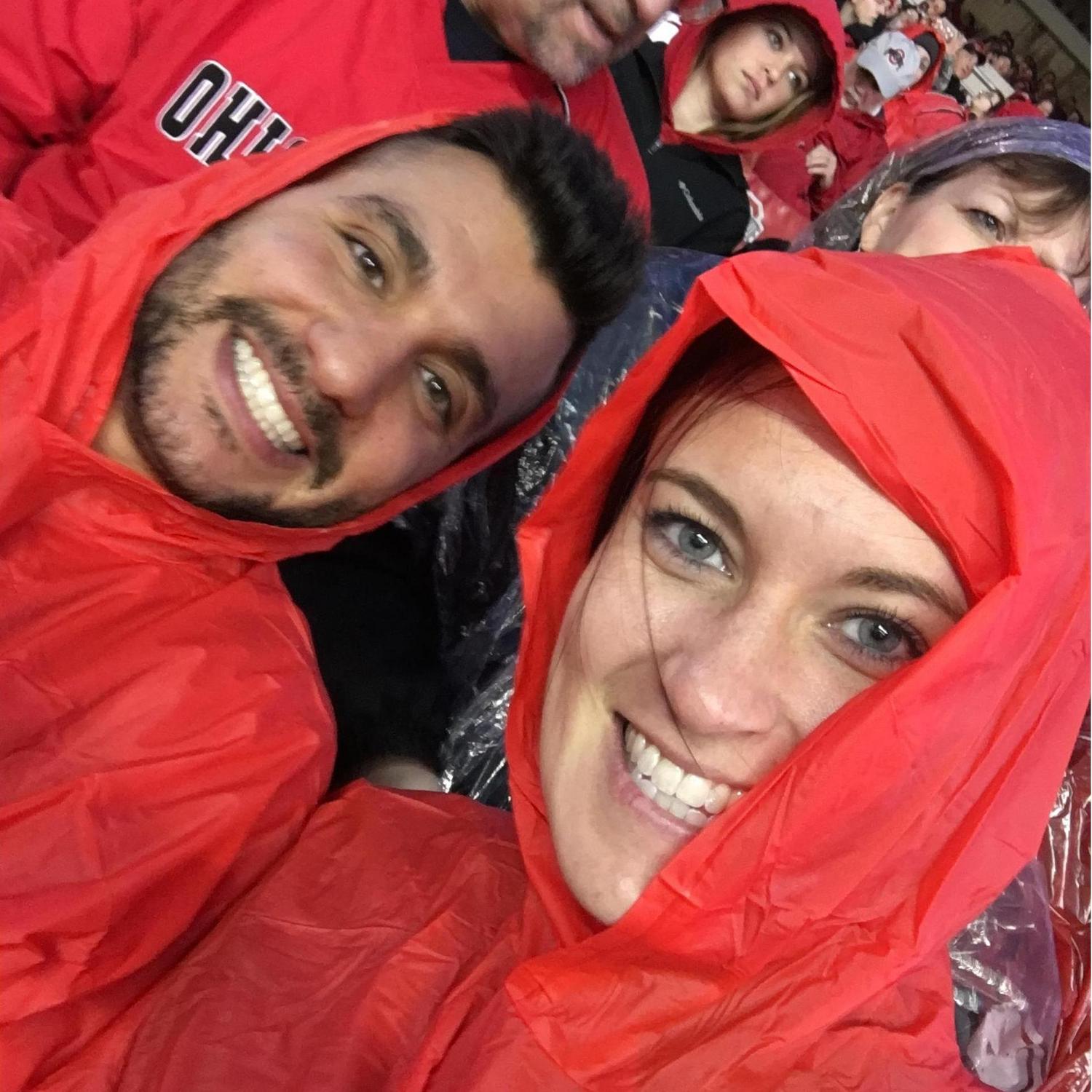 Nothing like sitting in the rain in November watching OSU football