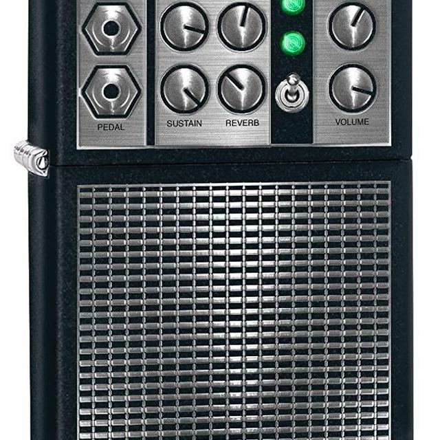 Zippo Lighter: Stereo Amplifier - Black Matte 78084