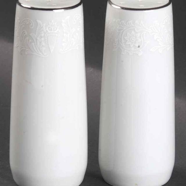 Lovelace Salt & Pepper Set by Crown Victoria