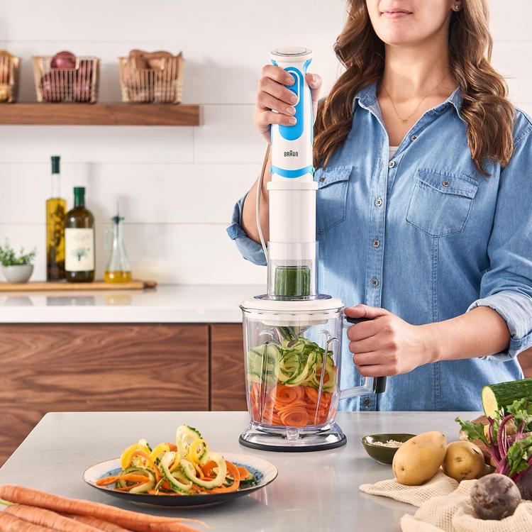 Braun, MultiQuick 10-Piece Spiralizer & Hand Blender Set | Zola