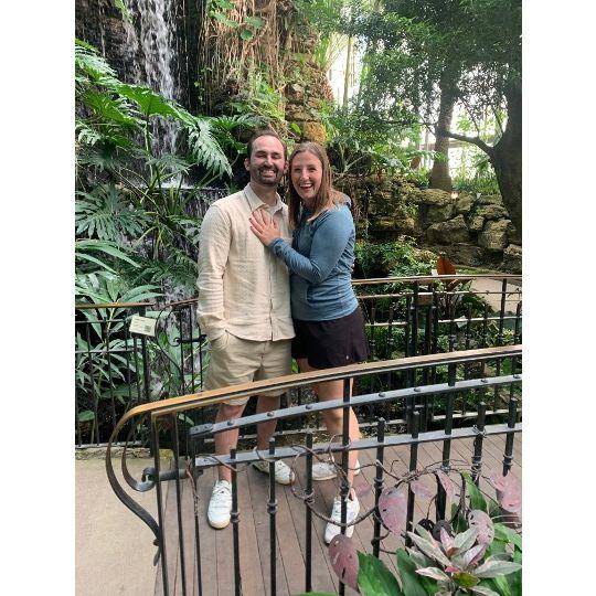 We got engaged at our favorite date spot (the conservatory!) and now get to plan a big day to celebrate with our favorite people - you!