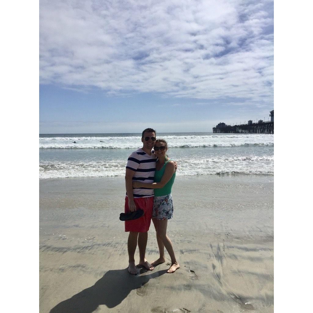 Our first vacation together-- San Diego