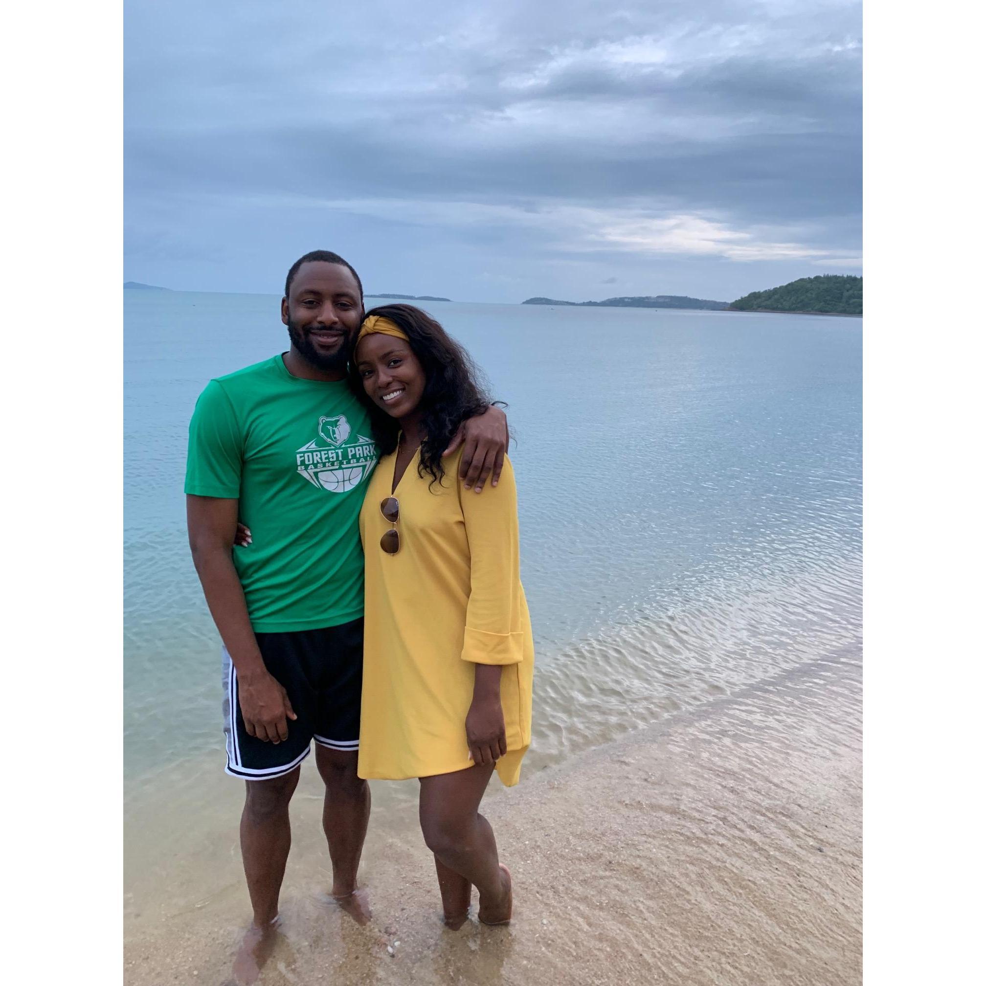 Celebrating Justine's 30th birthday in Koh Samui, Thailand. September 2019.