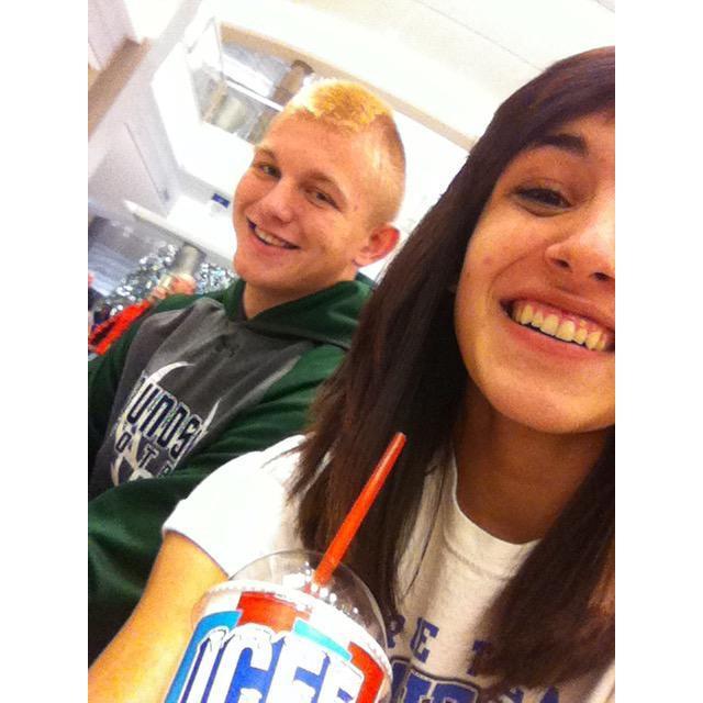 First "date"? Right before he got his foot run over and asked me out :)