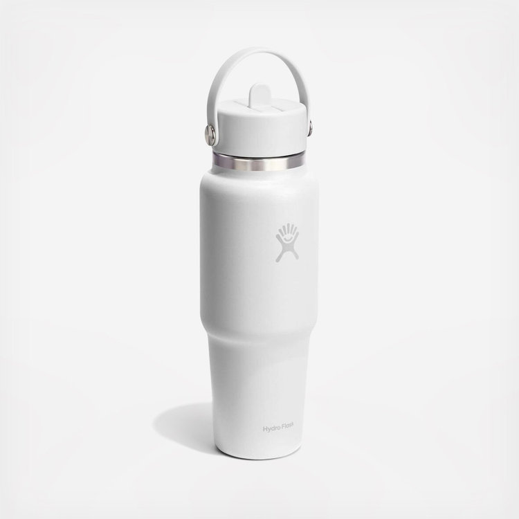 Hydro Flask, 32 oz. Wide Mouth Travel Bottle with Flex Straw Cap