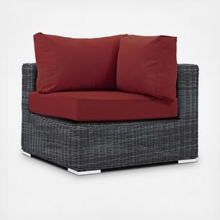 Summon Outdoor Sunbrella Corner Chair