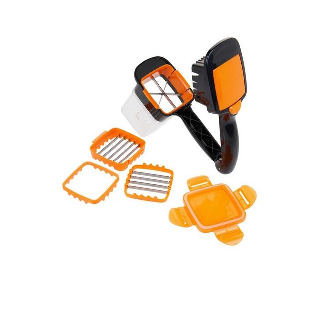 Nutri Chopper 5-in-1 Compact Portable Handheld Kitchen Slicer with Storage Container