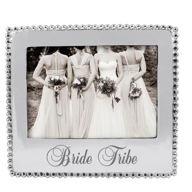 Bride Tribe Beaded Picture Frame