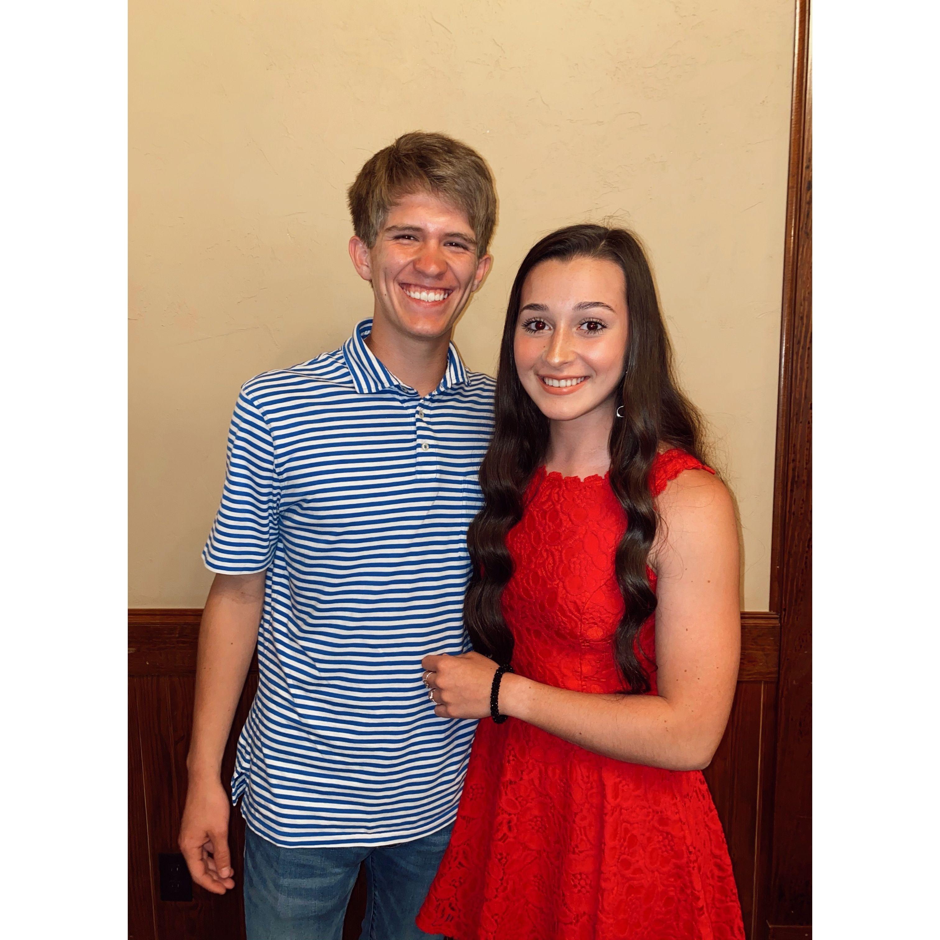 Our first basketball banquet! April 5, 2021