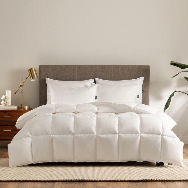 Serta All Seasons Cotton Blend European Down Comforter