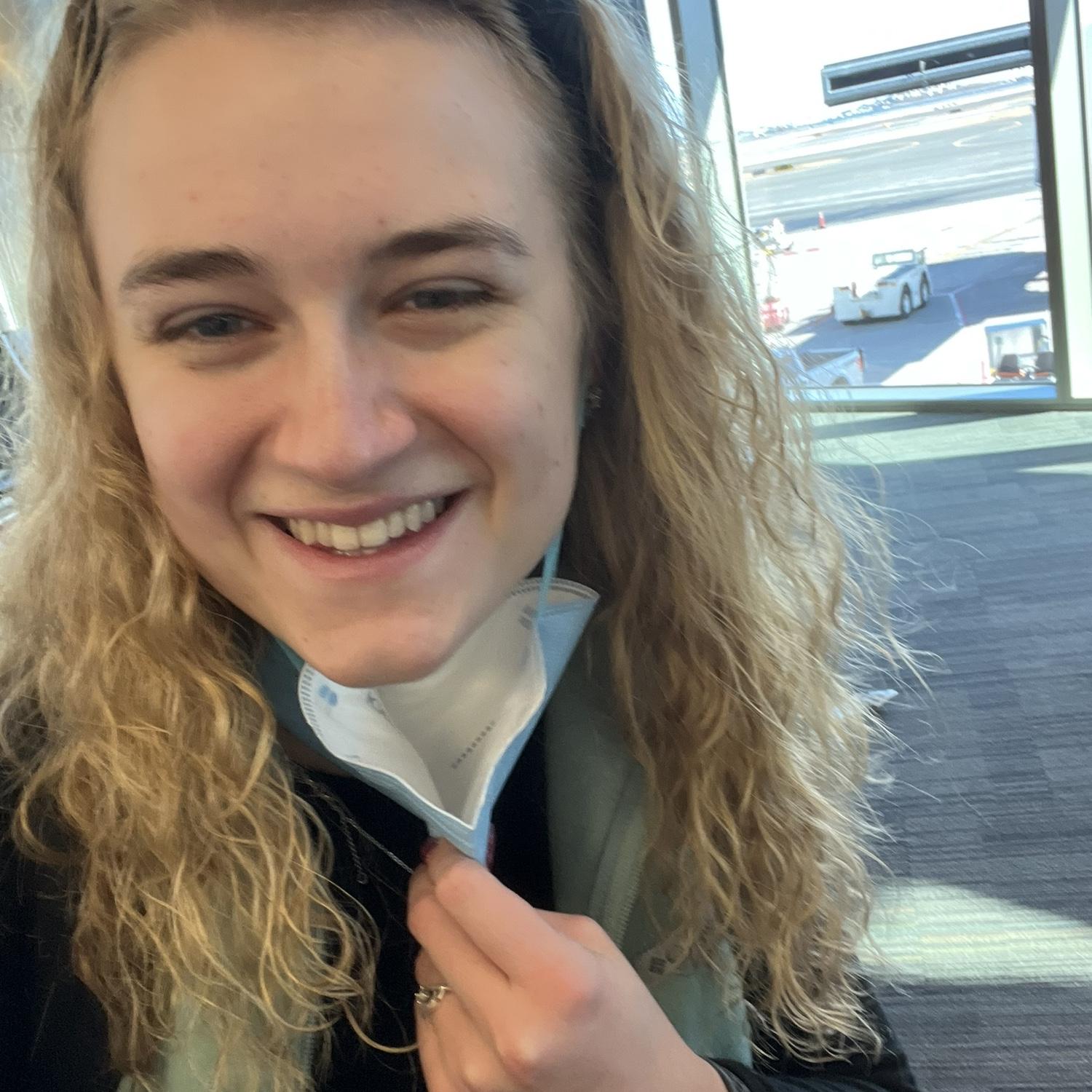 Our longest time apart (7 weeks) end with Lexi on her way to Arizona to visit Landon! Lexi couldn't wait to get on the airplane and leave Boston Logan Terminal B!