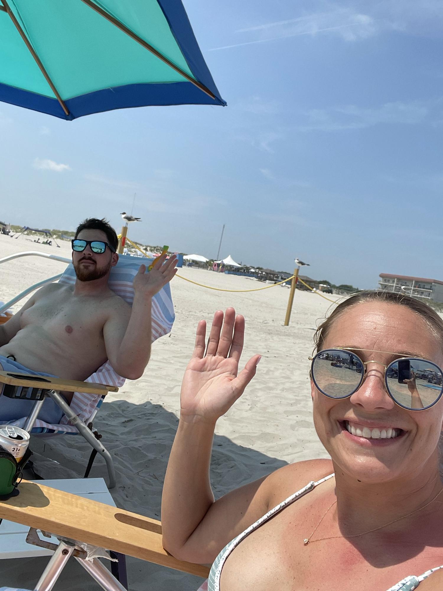 Hello from Hillary's favorite place!