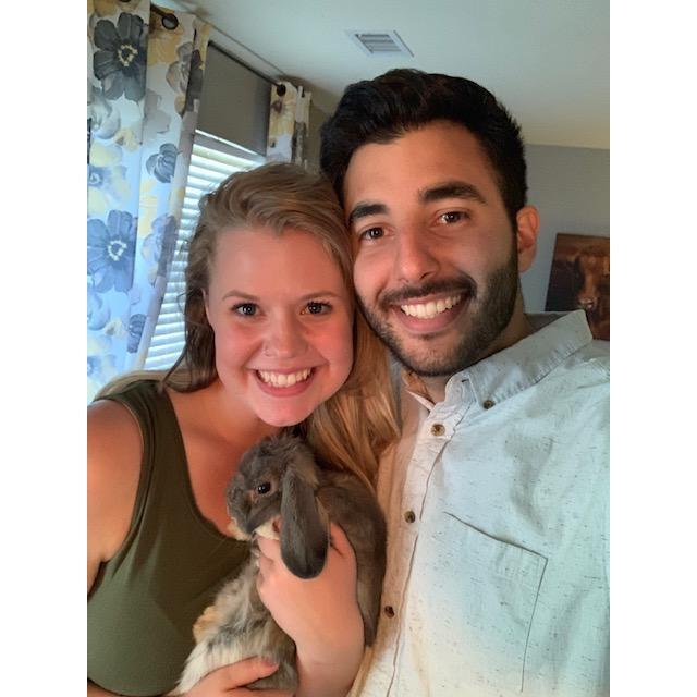 Family Photo with our Poppy Mae!