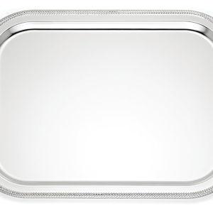 Reed And Barton 896102 Rectangle Silverplate Tray With Handles