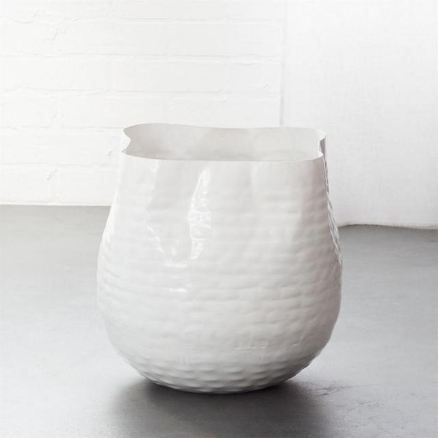 Liquid Large White Basket