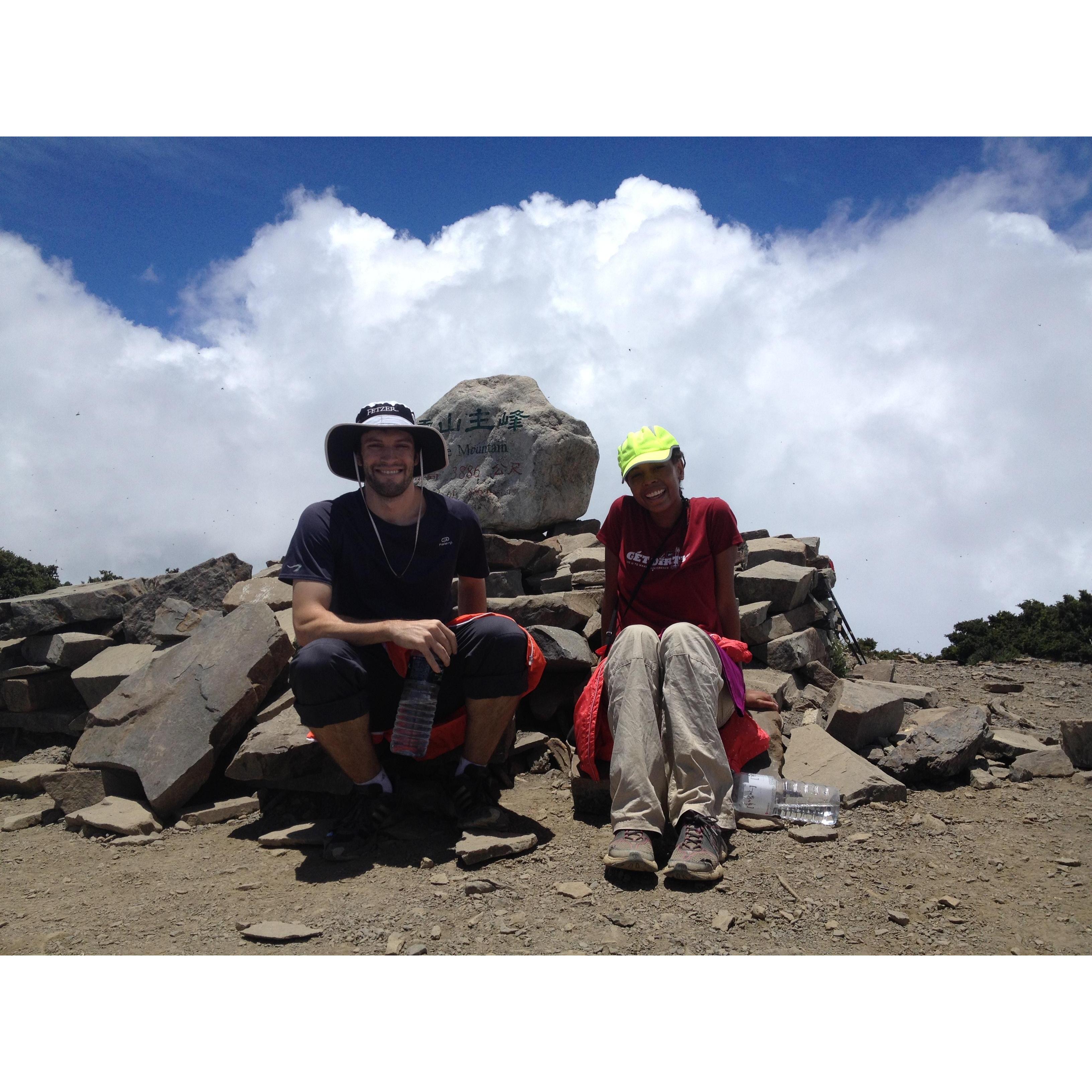 Xueshan peak, Taiwan, 2015