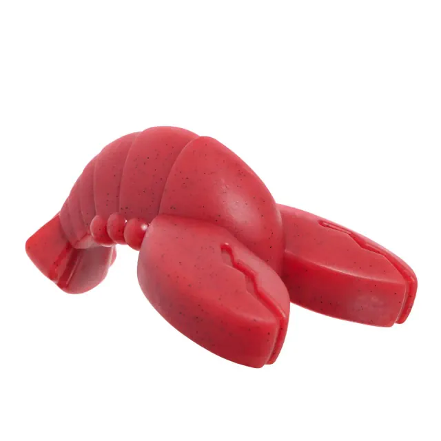 BARK Red Gnawbster Under the Seams Dog Animal Toy