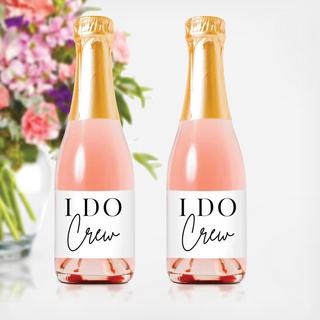 Mini Champagne Label Kit, Set of 10
