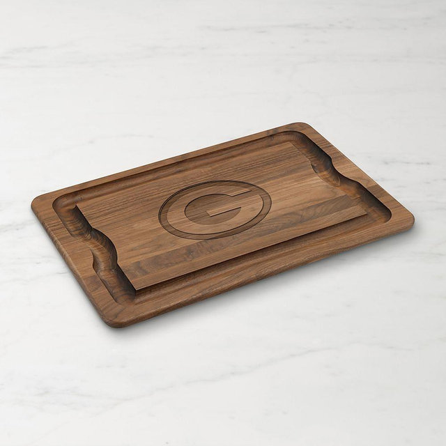 NFL Green Bay Packers Cutting Board, Walnut