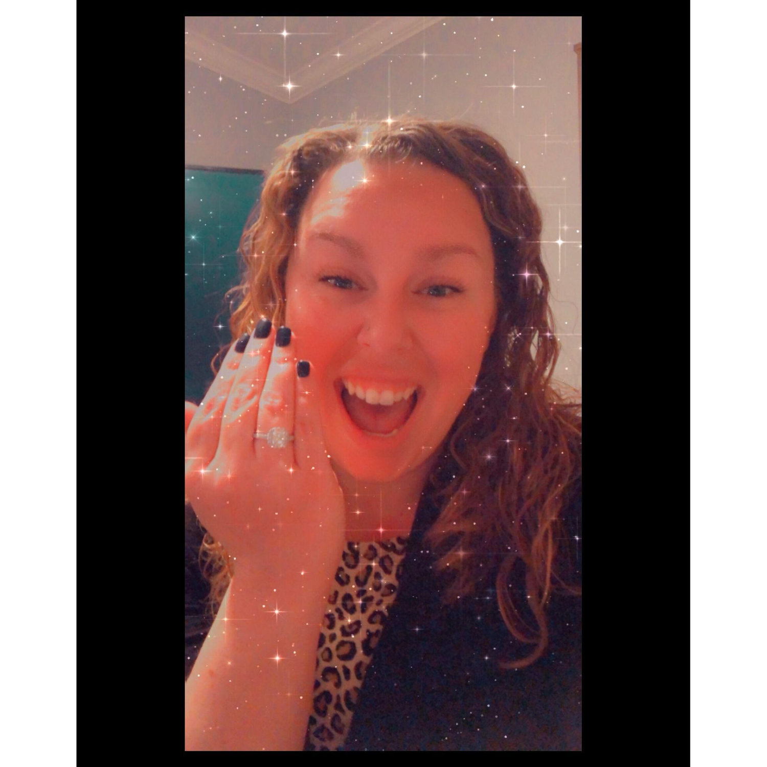 I said YES!