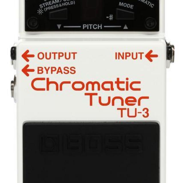 Boss TU-3 Chromatic Tuner Pedal with Bypass