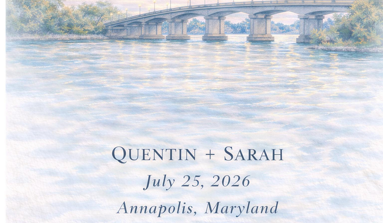 The Wedding Website of Sarah Silver and Quentin Silver