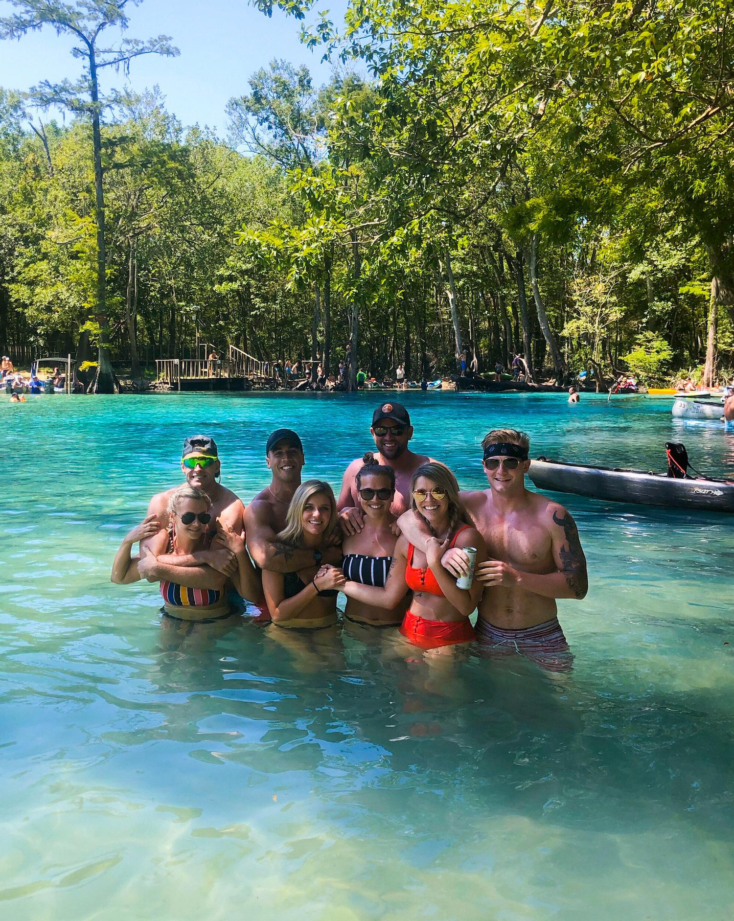 Cypress Springs, Florida. Crashing Grant and Jenny's honeymoon. Summer 2019