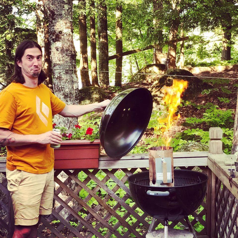 Sometimes Matt likes to play with fire.